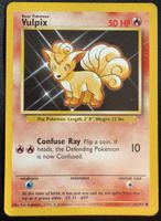 Vulpix Pokemon Base Set 4th Print Corrected Version - 68/102