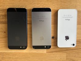 iPhone Konvolut (3 Stück) – iPhone 4S & 2x iPhone 5