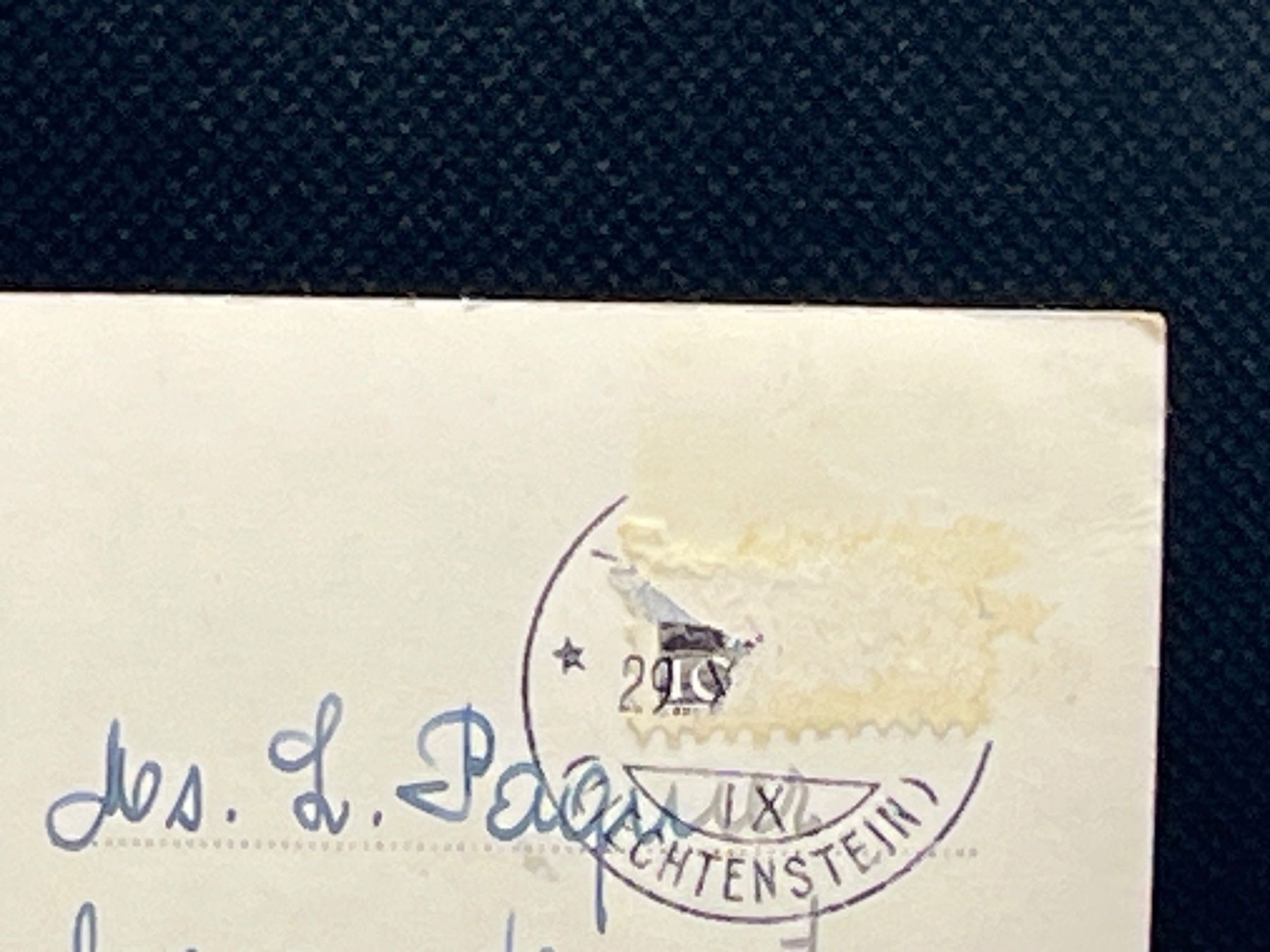 Cartoline postali: Vaduz, Fürst. Liechtenstein – Usato da Widnau venduto da Brusi9 1