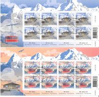 Kleinbogen Serie 50 Jahre Schilthorn Ersttag 2017