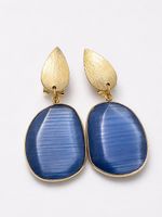 Blaue Ohrringe im Sommer Look zu verkaufen!