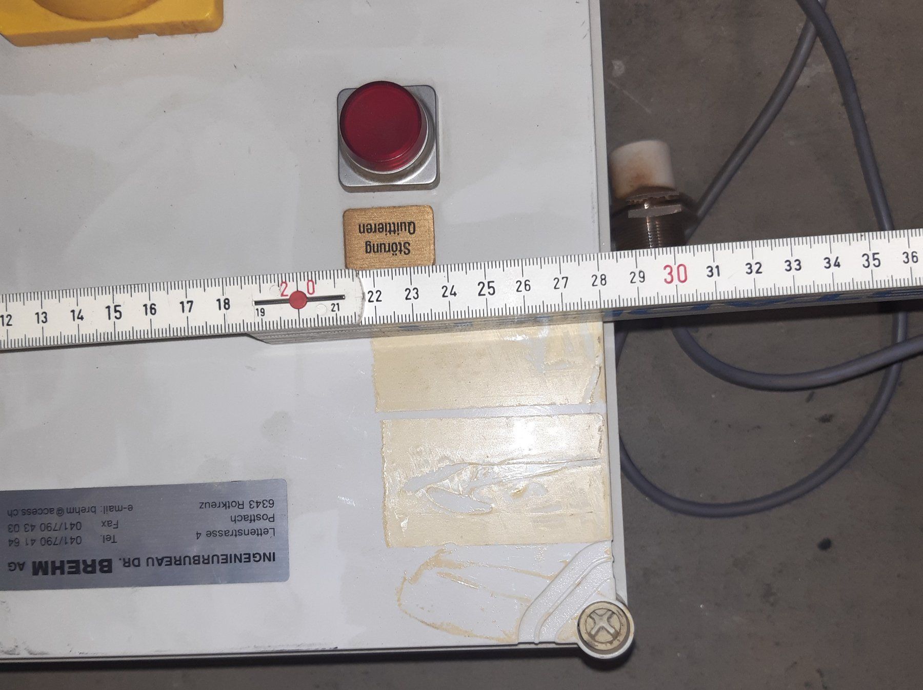 Componenti elettronici: Elektrokasten mit Steuerungskomponenten und Sensor – Usato da Lohn-Ammannsegg venduto da Molch7 8