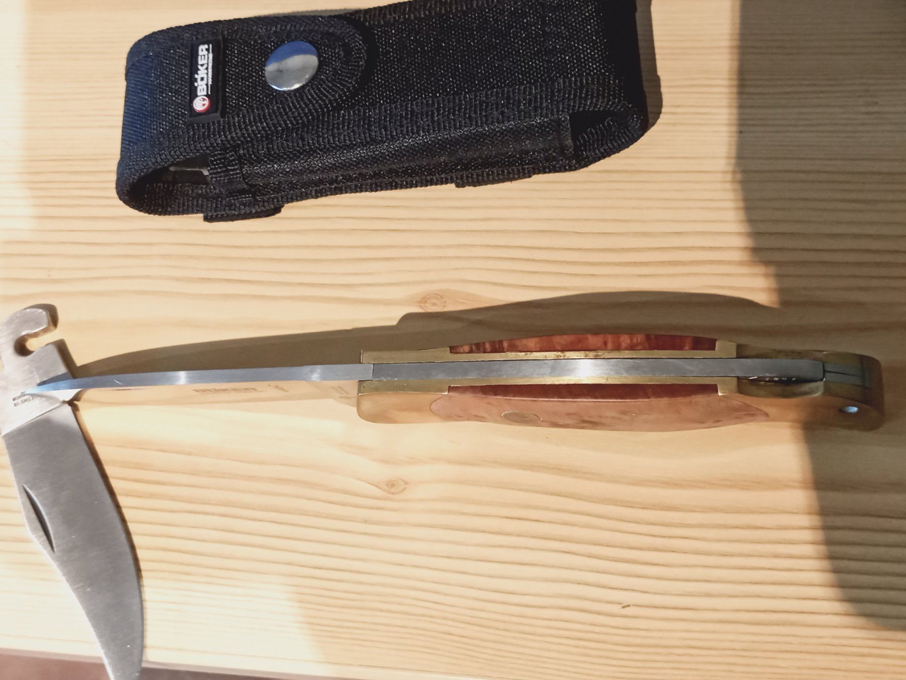 Accessori: Böker "Optima" Thuja Wood 440C – Usato da Tuebach venduto da bac_7kpb 7