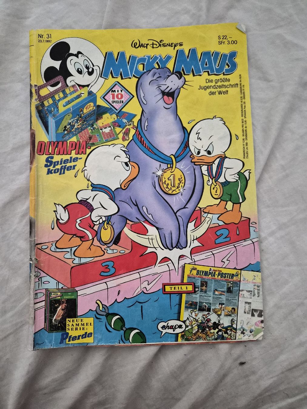 BD: Micky Maus Hefte (1990 - 1992) – D'occasion à Wabern par konbini 2
