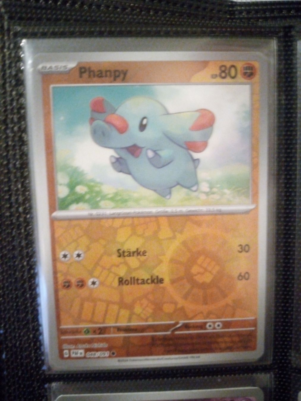 Pokémon Carte collezionabili: 048/091 Phanpy Holo Reverse 🇩🇪 – Nuovo (secondo la descrizione) da Zuchwil venduto da Sam-ler-in