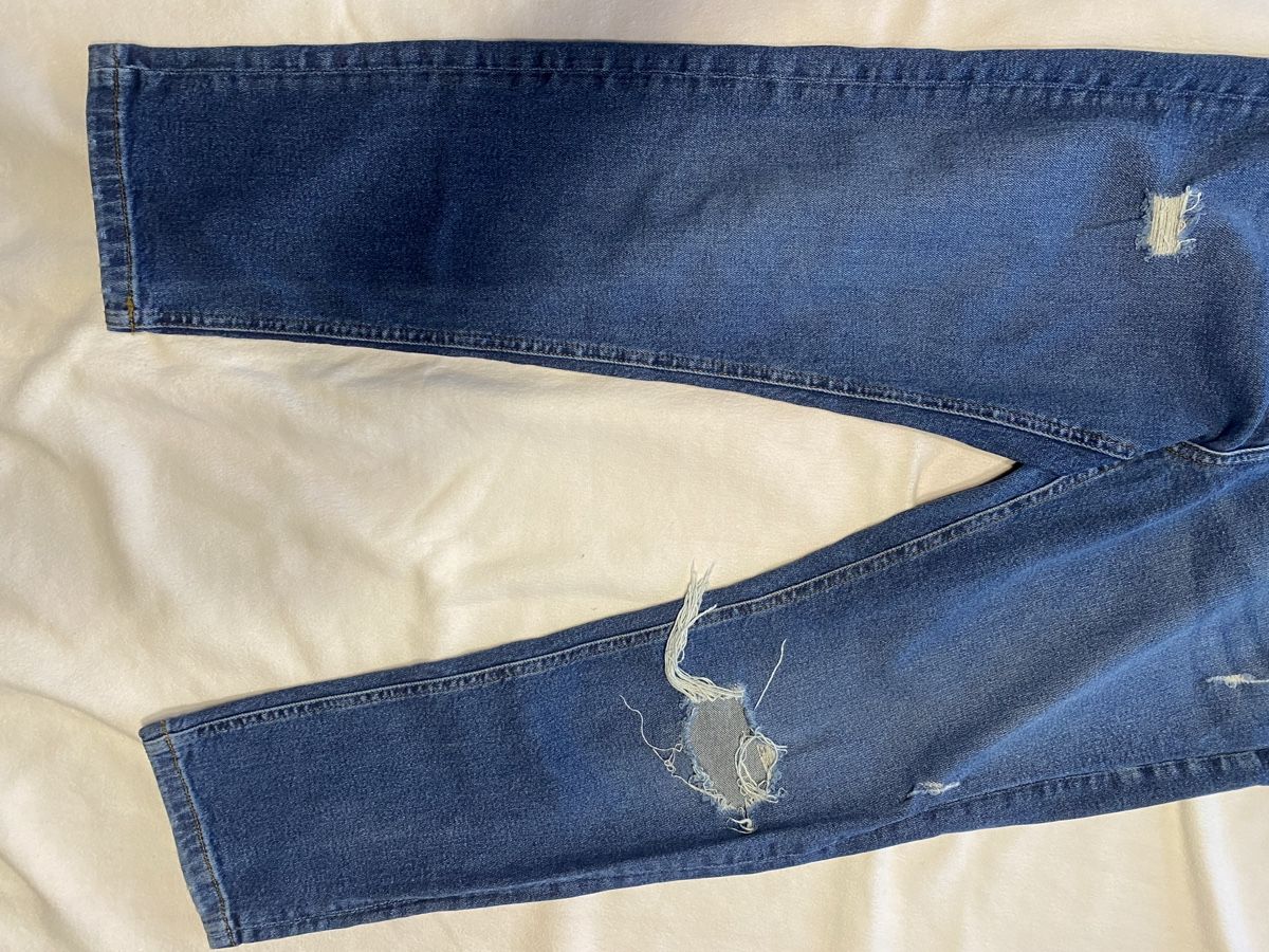 Jeans: Jeans Clockhouse 99%coton taille 38 straight Leg – Usato da Genève venduto da pilarina 2