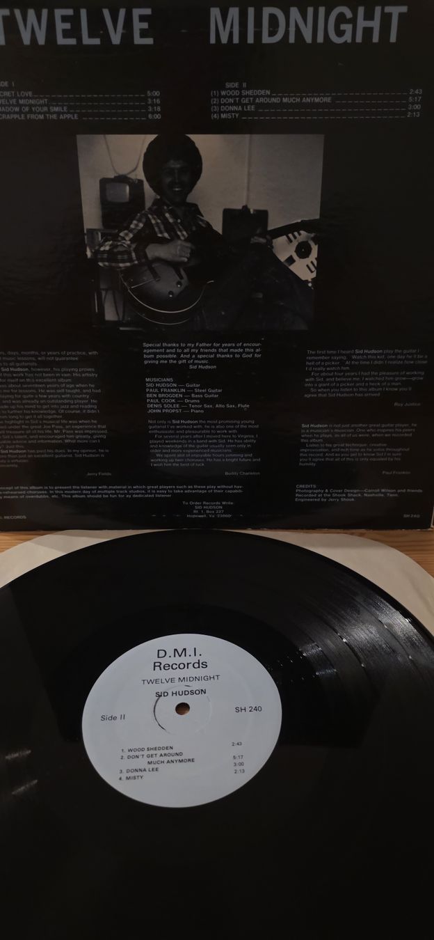 Dischi in vinile: Rare Sid Hudson "Twelve Midnight" G,G – Usato da Yvonand venduto da RF-VINYL 5