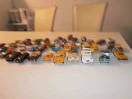 aus meiner Jugend ca, 50 Metalautos, midestens 4 Corgi Toys