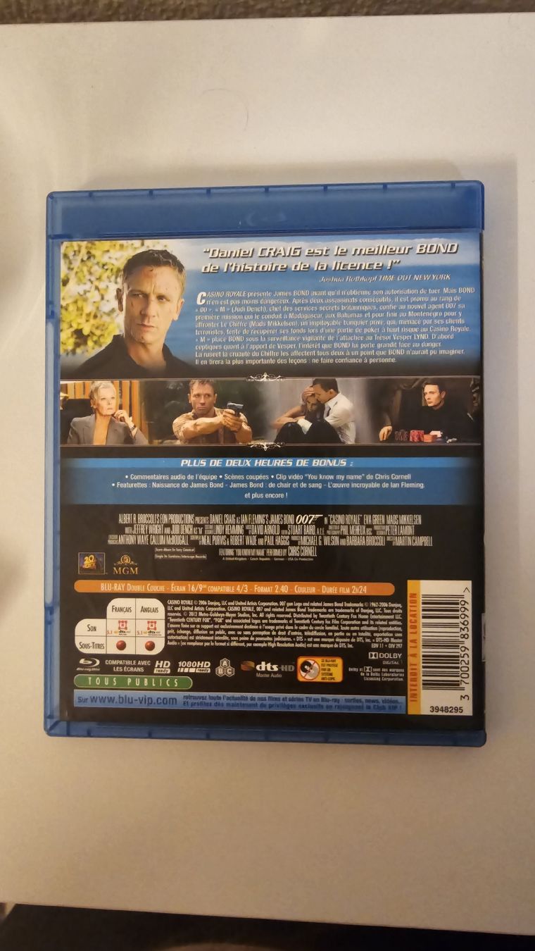 Alle DVDs: Casino Royale - Blu-ray - James Bond 007 – Gebraucht aus Biel/Bienne von Luan_Flux_Com. 1