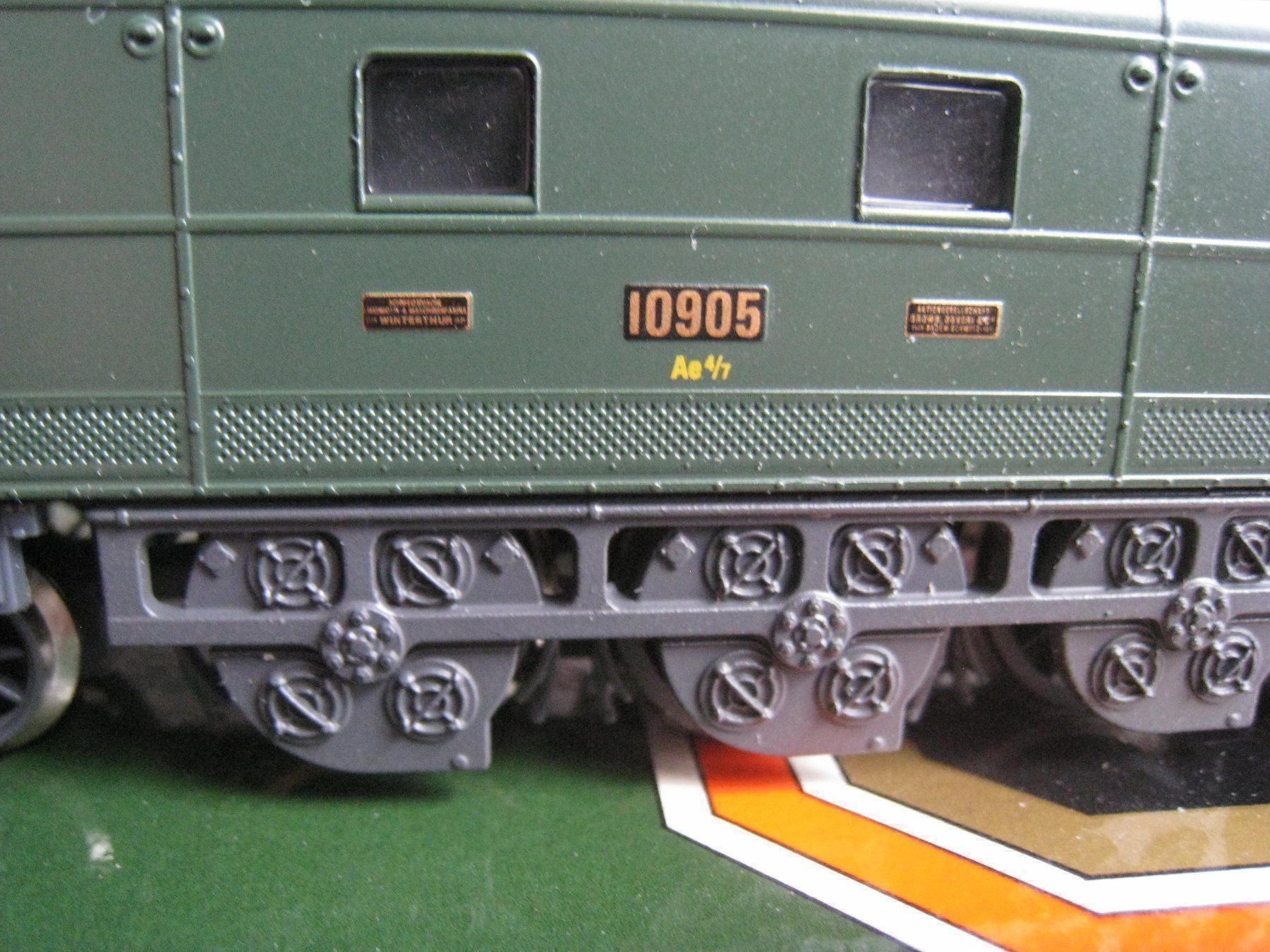 Hag Modellini di ferrovie: Hag Ae 4/7 10905 Analog, 2 Panto, 139 – Nuovo (secondo la descrizione) da Buchs ZH venduto da swiss-train 1