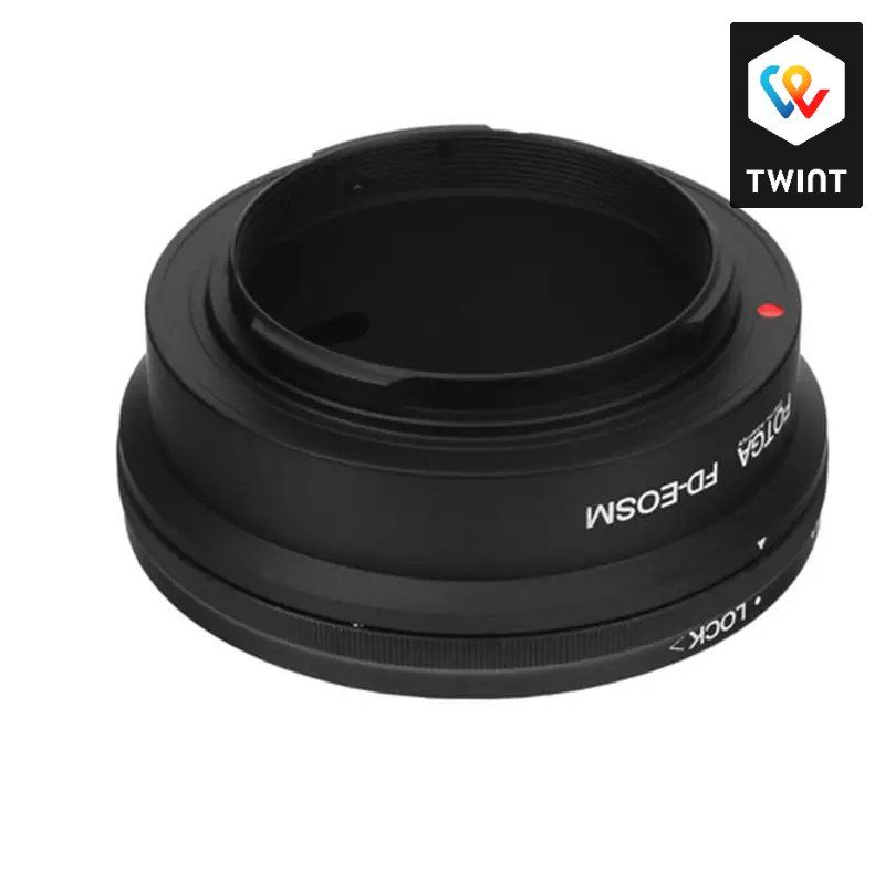 Canon Adattatori foto: Adaptateur Canon FD vers Canon EF-EOS M2 M3 – Nuovo e nell'imballaggio originale da Saignelégier venduto da Photo-discount 3