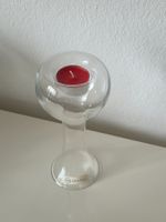 Kerzenhalter und Vase / Glasi Hergiswil