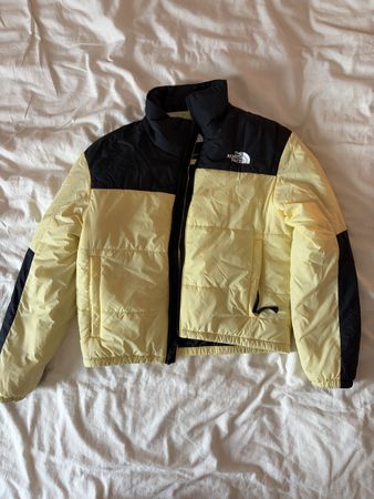 The North Face Jacke gelb schwarz Grösse M