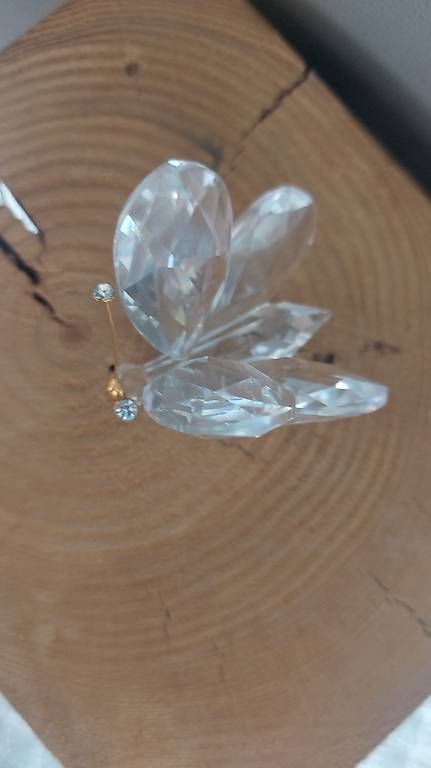 Swarovski Statuette: Swarovski Kristallfiguren Schmetterling – Usato da Altendorf venduto da dasu2 2