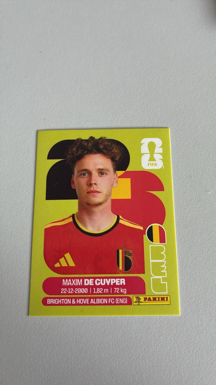 Panini Carte collezionabili: Carte panini 2026 - BEL 7 – Nuovo (secondo la descrizione) da La Neuveville venduto da Ibo2300