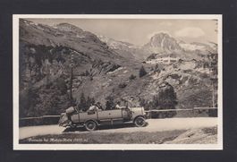 POSTAUTO bei Maloja-Kulm Strecke Castasegna-Maloja-St.Moritz