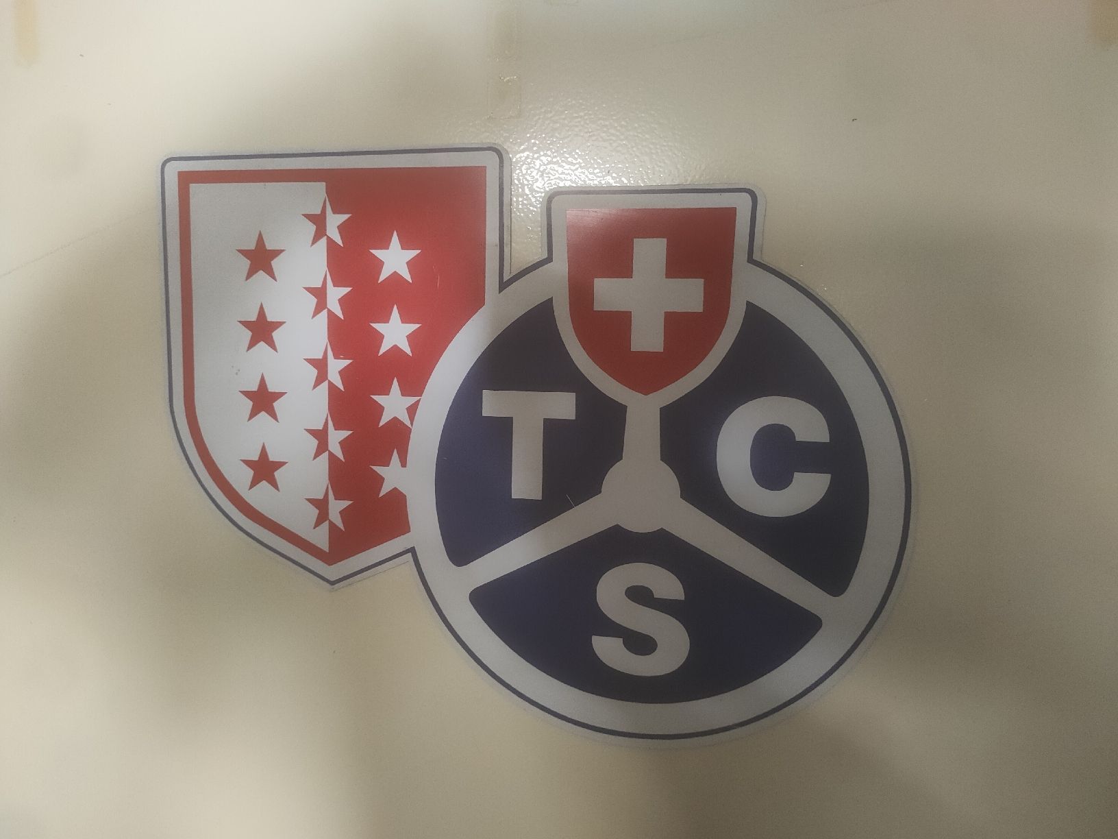 TCS Insegne: Tcs Emblem Sektion Wallis – Usato da naters venduto da cicalina