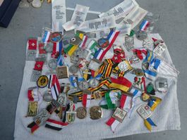 Schweiz, Konvolut alte Medaillen ca. 2.5  kg