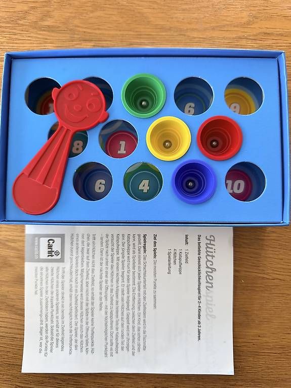 Carlit Spiele: Hütchenspiel Carlit – Gebraucht aus Gümligen von Sally777 2