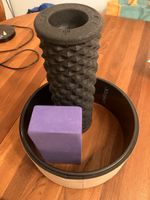 Gymstick Yoga-Set Faszienrolle Ring Block gebraucht