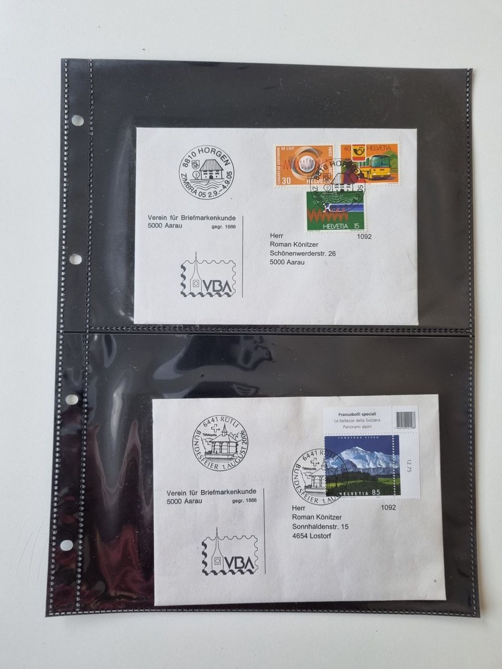 Tous les timbres: FDC Briefe – D'occasion à Aarau par Rkoenitzer