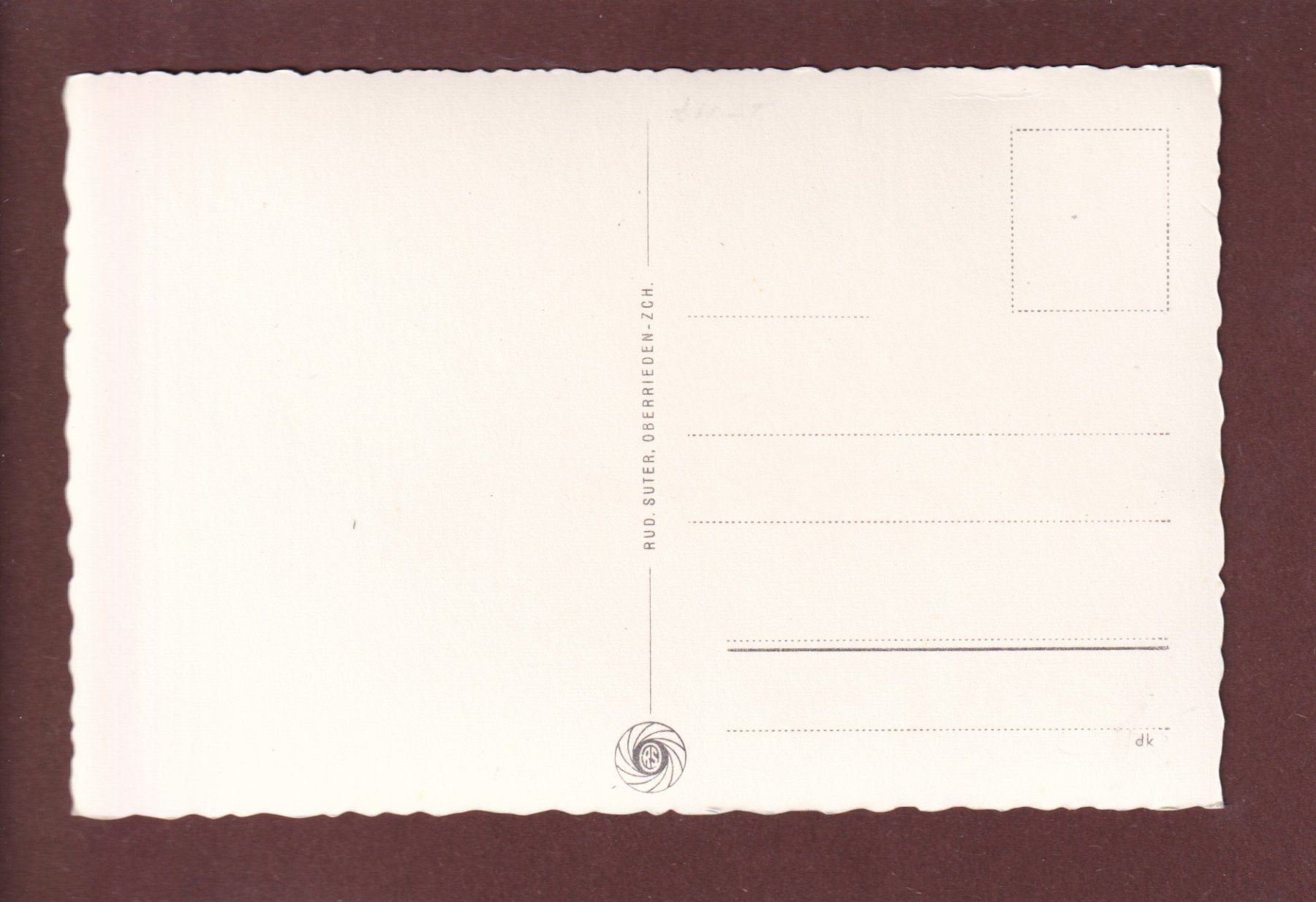 Cartoline postali: THALWIL - Kirche – Usato da Pully venduto da nicecards 1