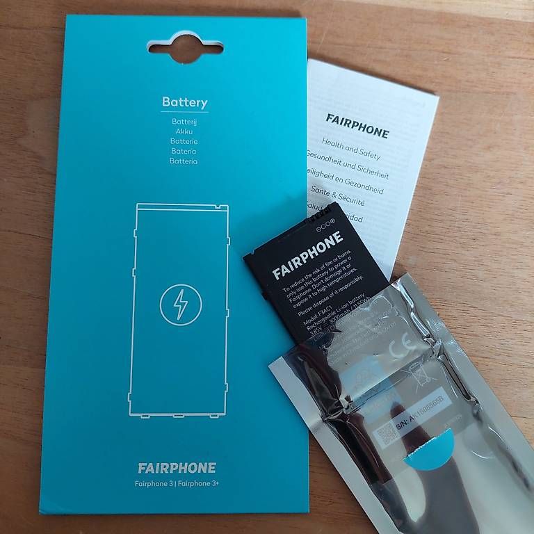 Akkus: Fairphone 3 Akku – Gebraucht aus Breitenbach von schlumpfixo