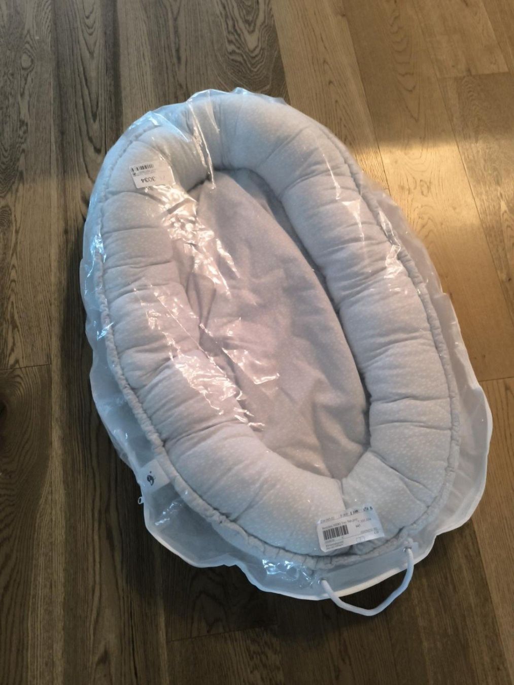 Letti: Julius Zöllner NIDO Babynest Tiny Squares Grey – Usato da St.Erhard venduto da felderline 2