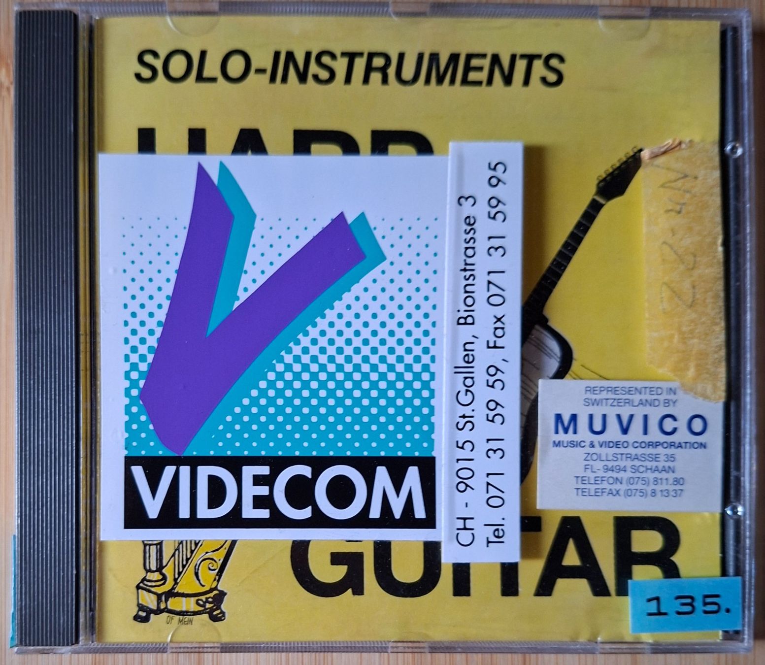 CD: CD Solo Instrumente Gitarre & Harfe – Usato da Burg AG venduto da ..machine_rec..