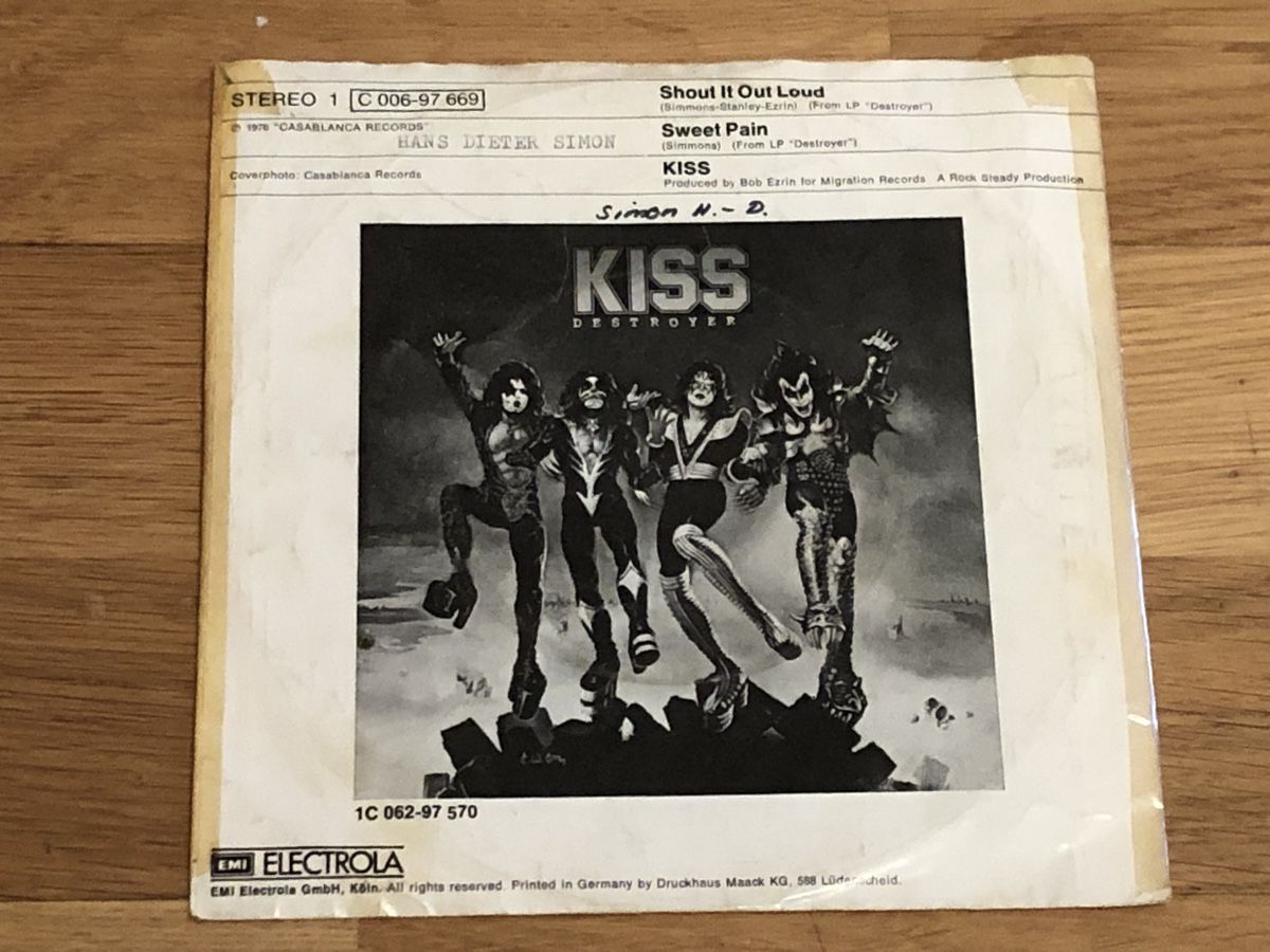 Dischi in vinile: KISS. 1976. Shout It Out Loud – Usato da Faulensee venduto da Mizuno06 1
