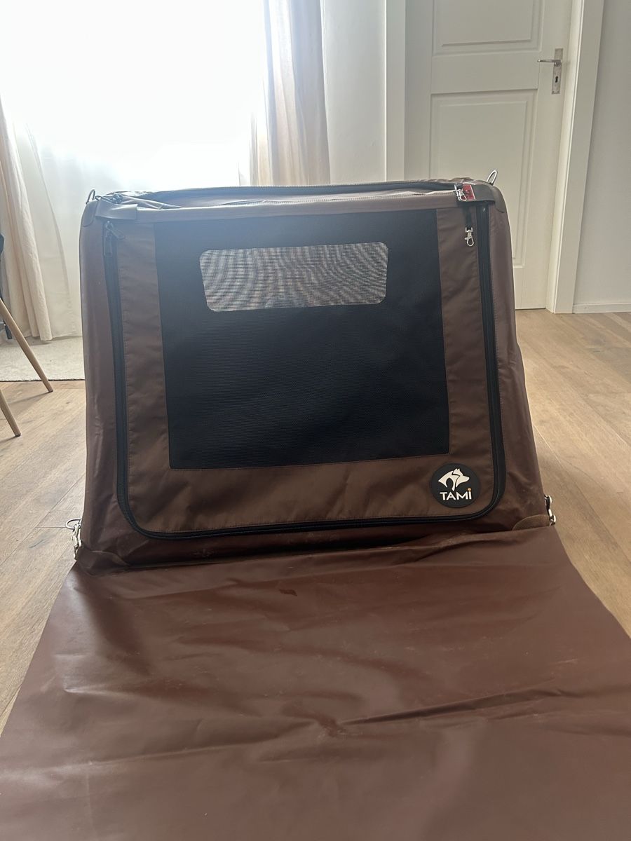 Gabbie, trasporto & Sicurezza: Tami Hundebox Spezial Fliessheck – Usato da Schönenbuch venduto da EudyptesChrysocome