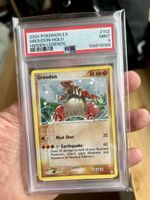 Pokemon Card Groudon Holo Hidden Legends PSA 9 Mint