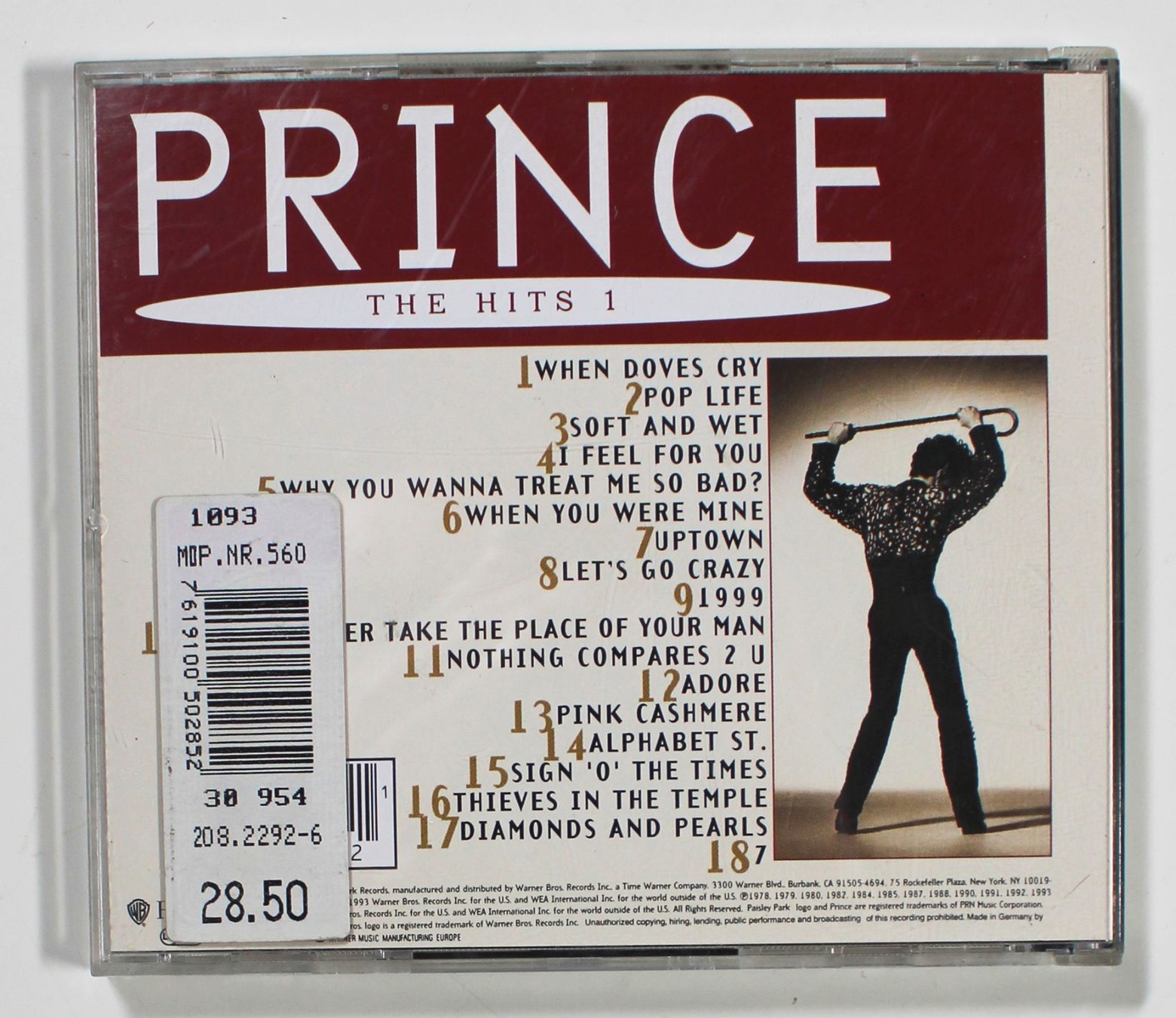 CDs: CD - PRINCE - THE HITS 1 – Gebraucht aus Brüttisellen von Collector-Corner 2