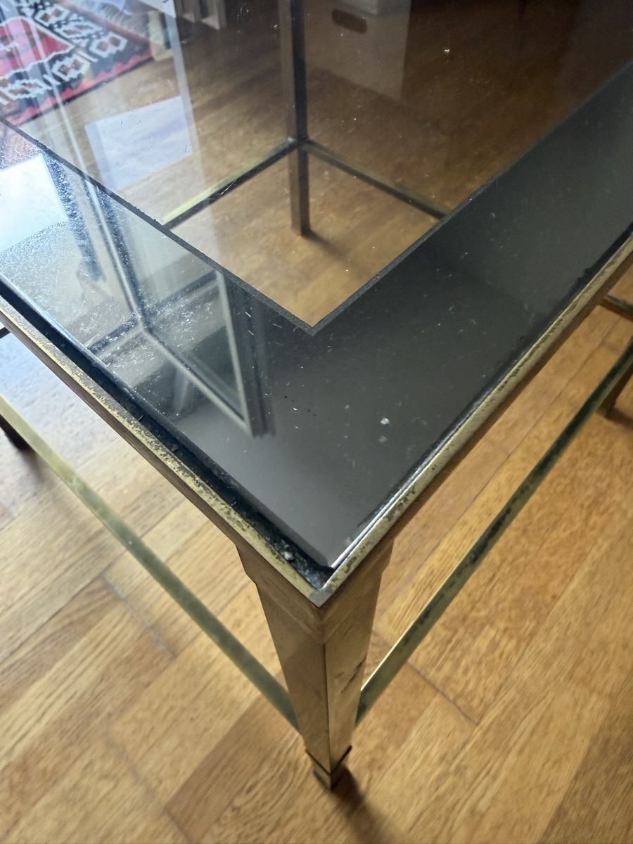 Tavoli: Tisch Glas rechteckig Vintage gebraucht – Usato da Zürich venduto da mash05 2