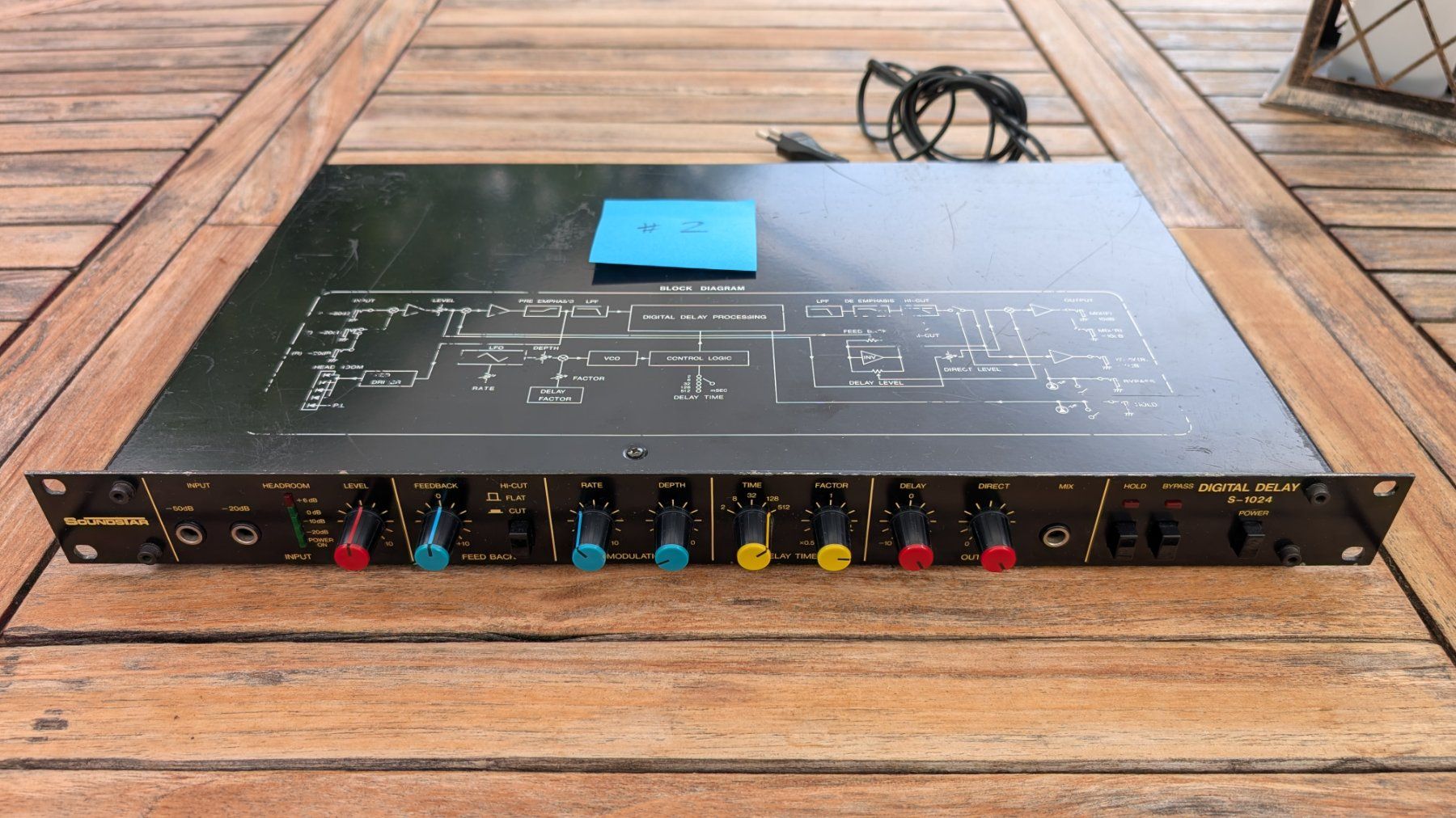 Strumenti musicali: Soundstar S-1024 - Delay (unit #2) – Usato da Valeyres-Rances venduto da Kobol
