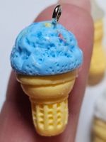 Schlüssel Anhänger Eis Basteln Perlen Kette lampwork