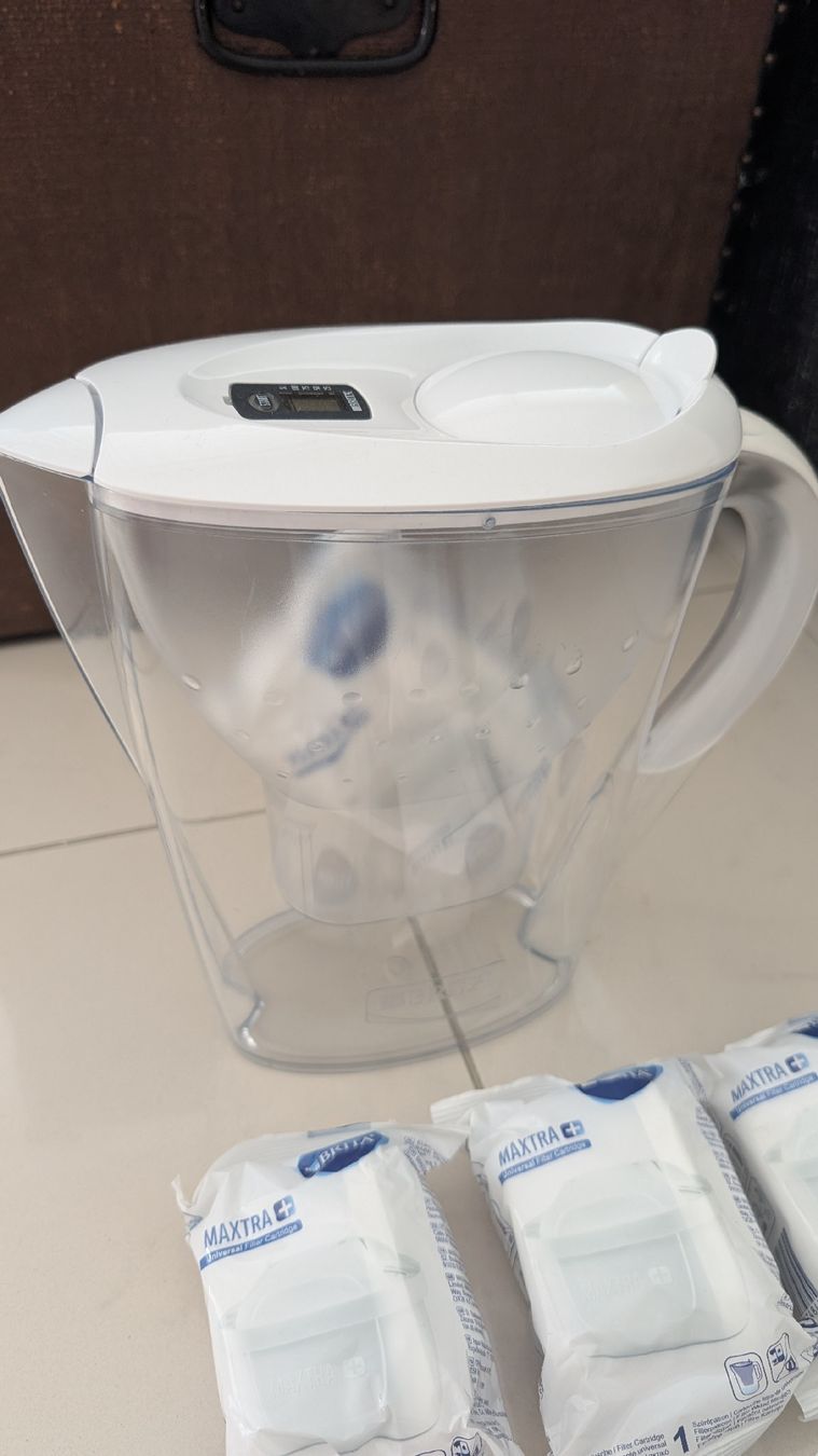 Sanitär: Brita Wasserfilter mit Digitale Anzeige + 7 Filter – Gebraucht aus Rothenburg von Sonne0310 1