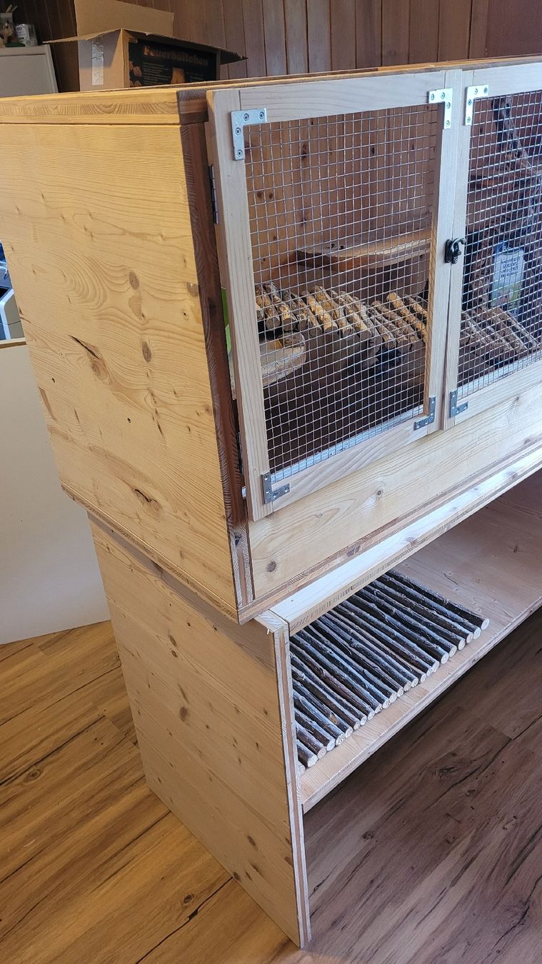 Gabbie, trasporto & Sicurezza: Nagetierkäfig aus Holz – Usato da Jens venduto da Apfelstrudl 4