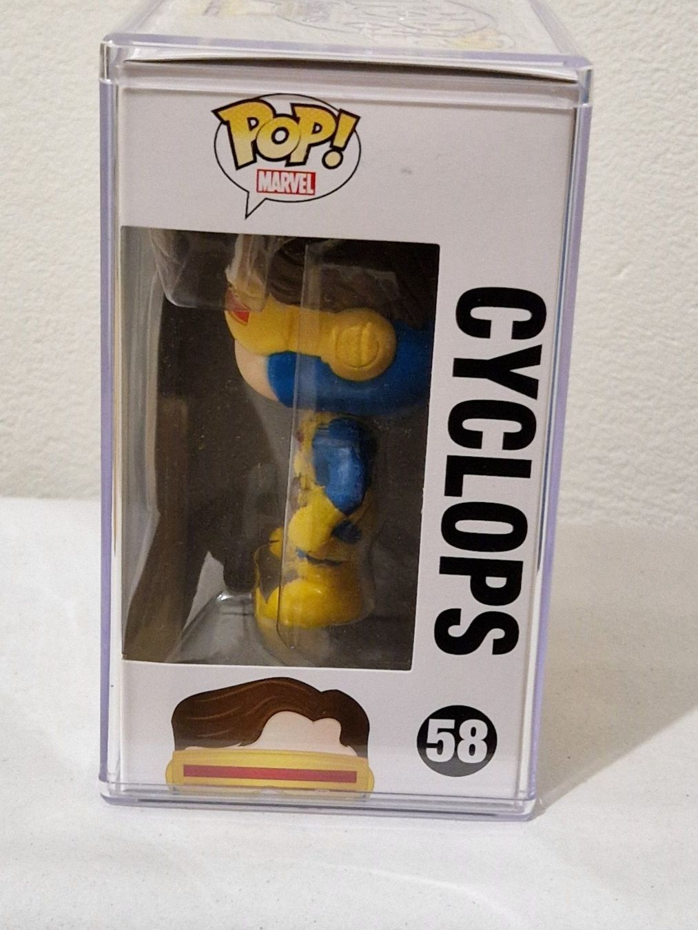Marvel Figuren: Funko Pop Marvel X-Men Cyclops #58 + Acryl-Schutzhülle – Neu (gemäss Beschreibung) aus Igis von Vulleta.38 1