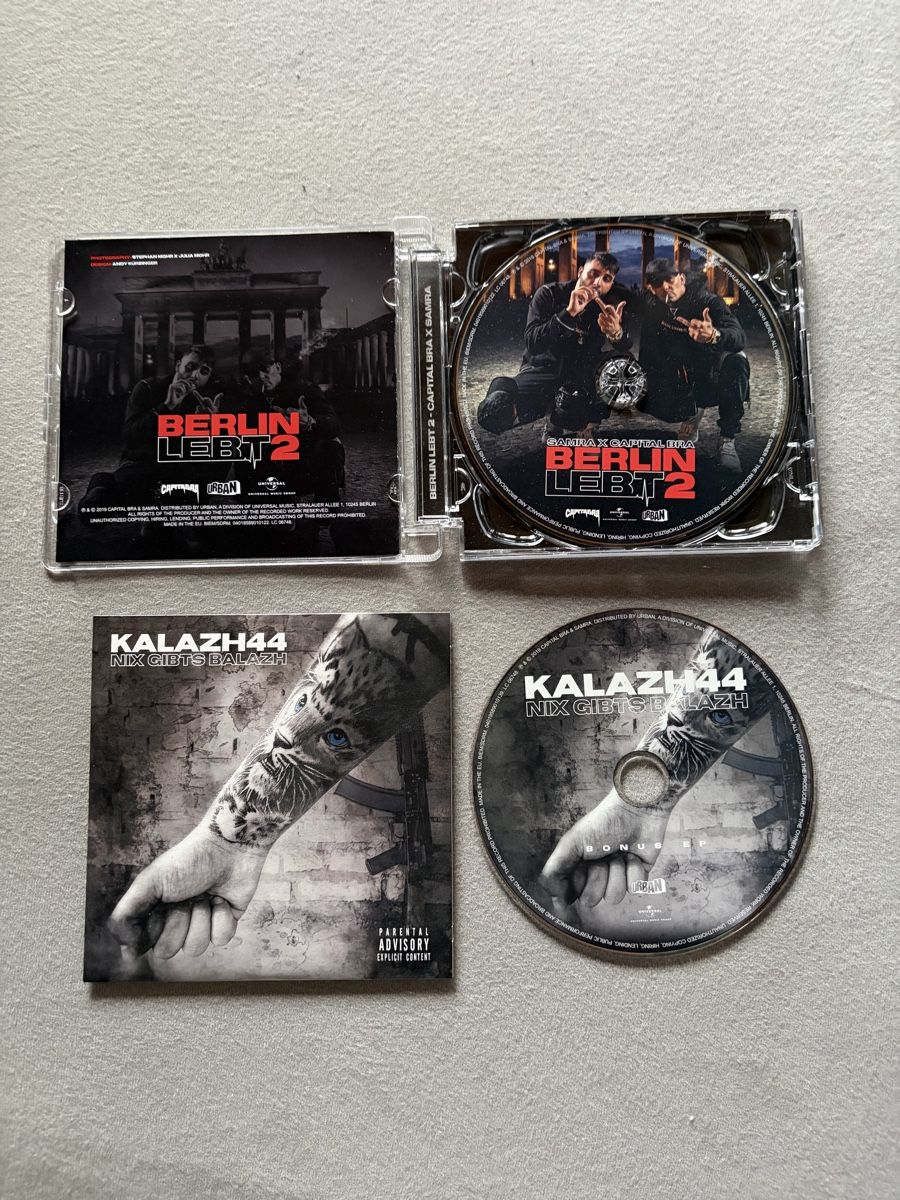 CD: Capital Bra x Samra Berlin Lebt 2 Box – Usato da Balsthal venduto da Sven.sch 4
