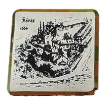 U988 - Brosche Köniz Ansicht von 1664