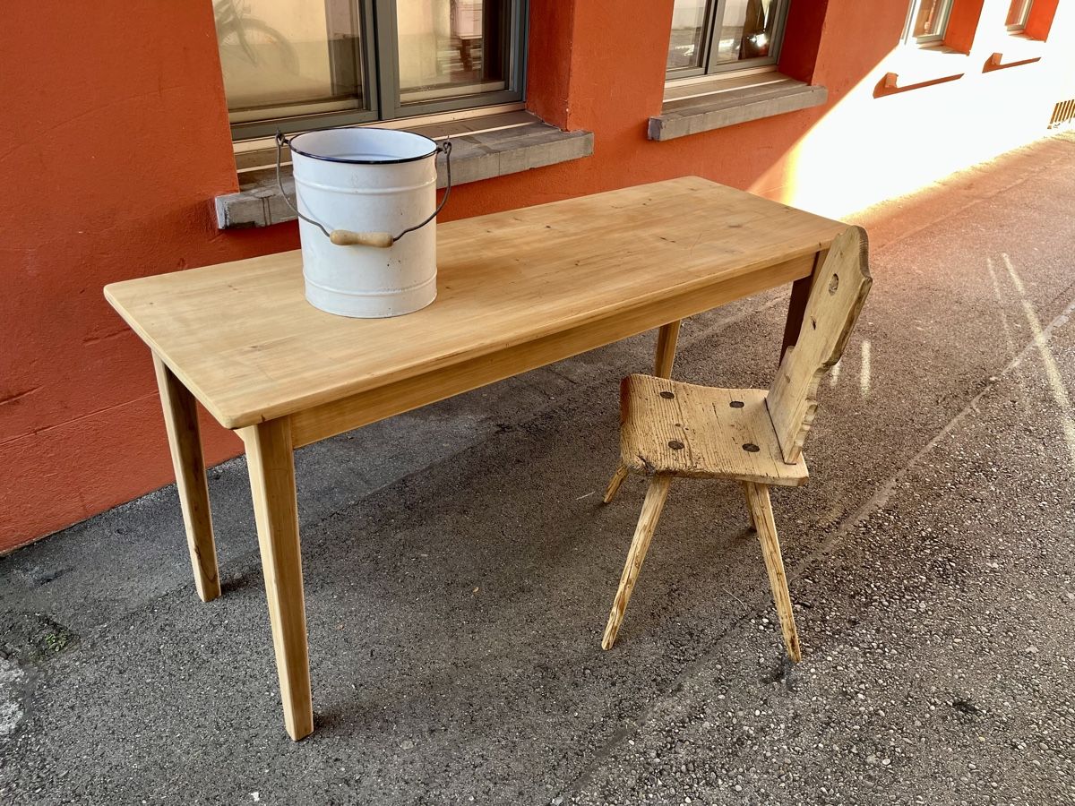 Tavoli: Antiker Tannenholz Tisch 164cm lang – Usato da Ottikon venduto da san_w99n 7