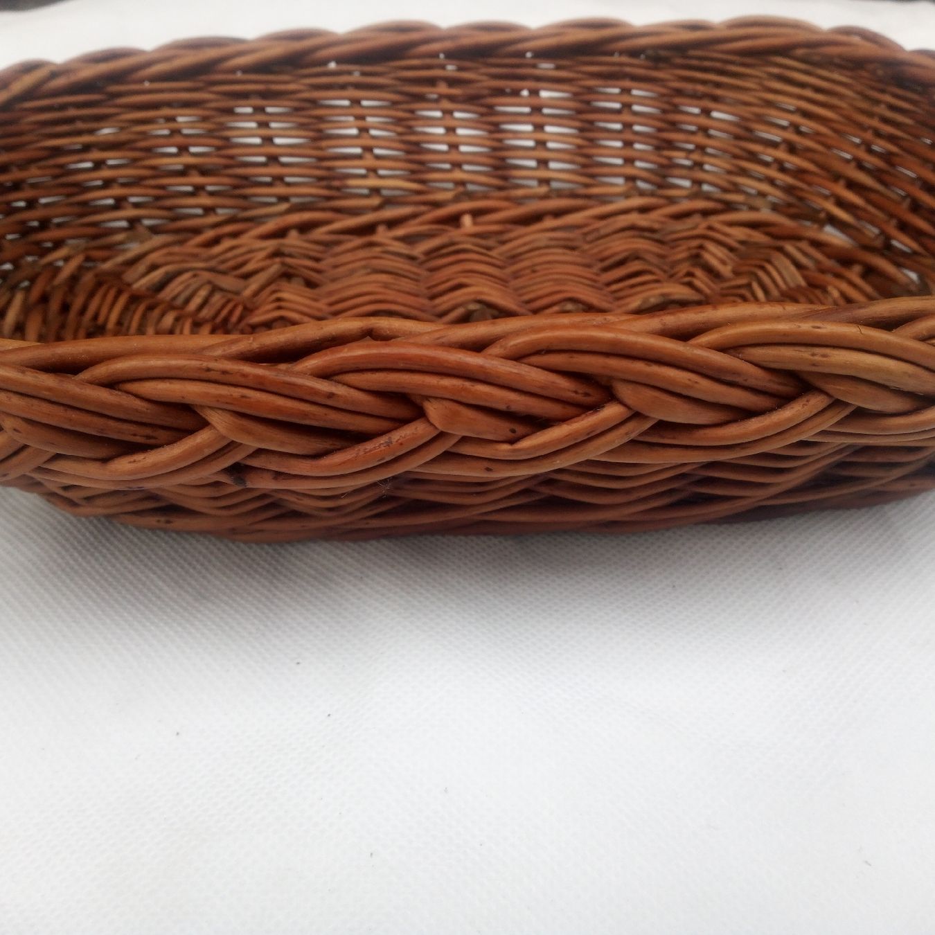 Contenitori & Simili: Geflochtener Korb, 30x22cm Brotkorb, Obstkorb – Usato da Luzern venduto da toenu23 1