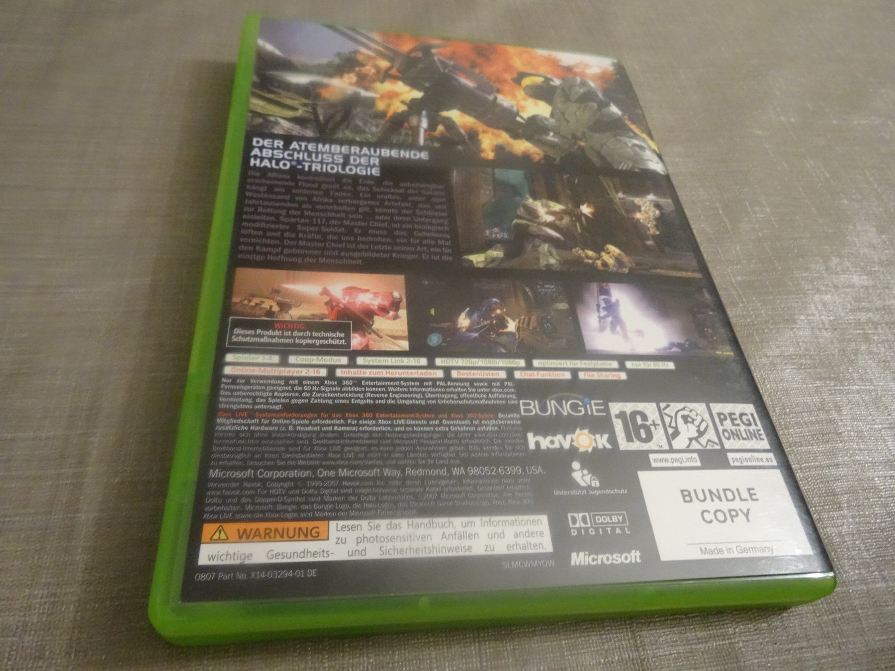 Microsoft Giochi: Halo 3 XBOX 360 – Usato da Olten venduto da Disc-Ausverkauf 2