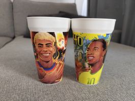 McDonald's verre Ronaldinho et Lamine Yamal