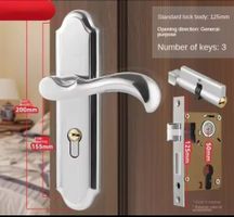 Serrure de sécurité  porte intérieure de maison, avec clés