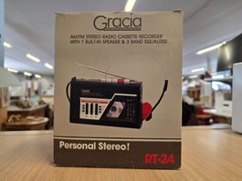 Gracia RT-24 Radio Kassettenrekorder Neuwertig
