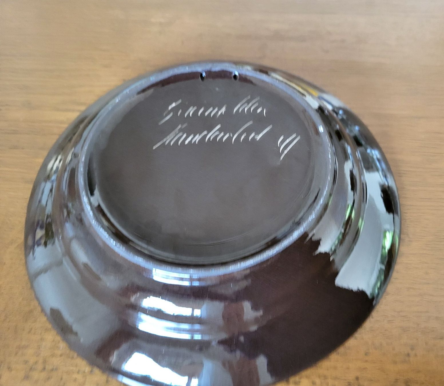 Teller: Keramik Wandteller Schweizer Handarbeit, Durchm. 25,5cm – Gebraucht aus Turgi von rut_p556 1