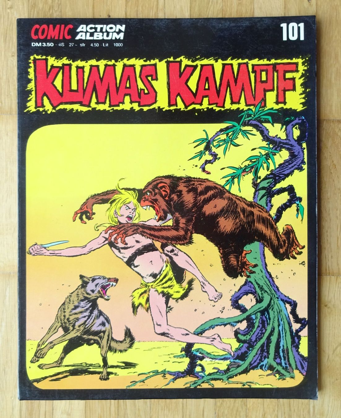 Comics: Kumas Kampf, Action Album – Gebraucht aus St.Gallen von Paddington11