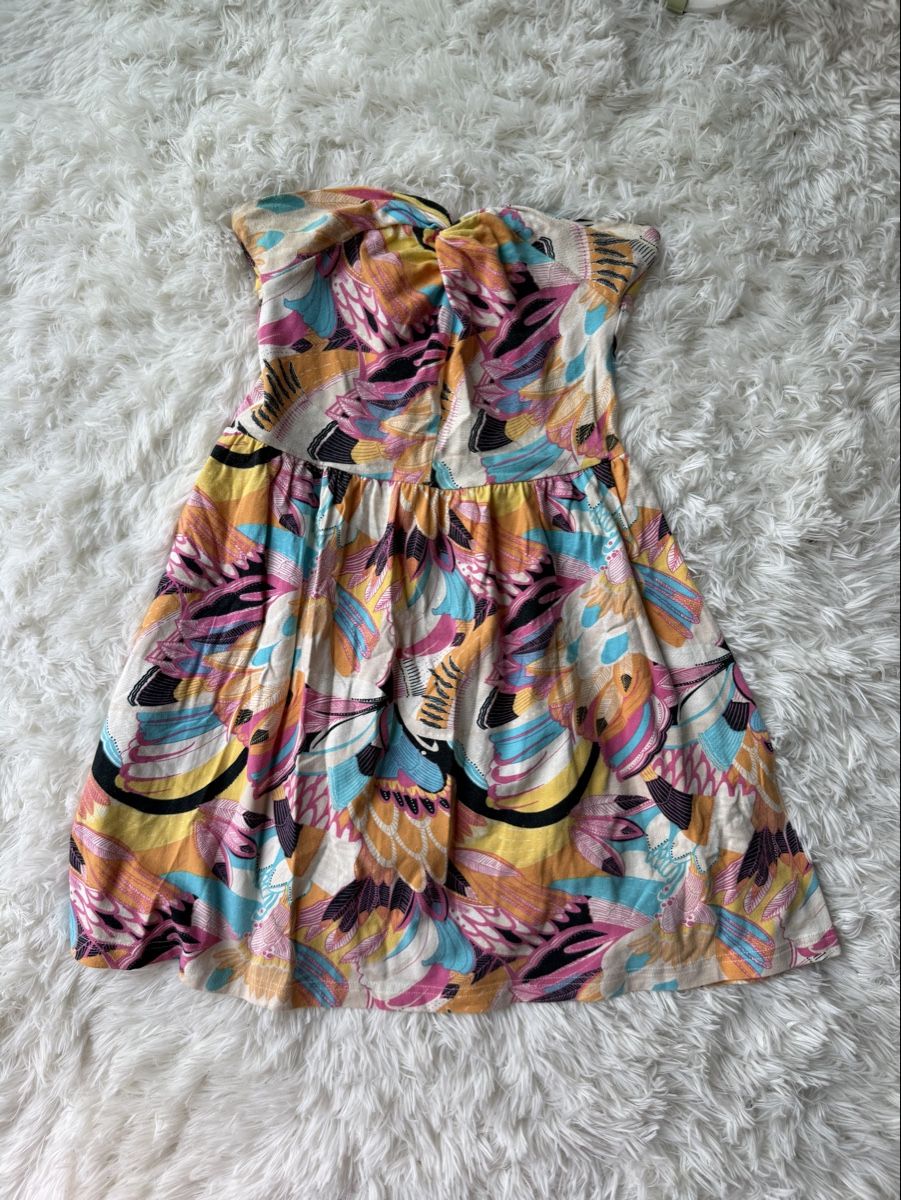 H&M Kleider: Robe bustier H&M imprimé fleuri taille 38  – Gebraucht aus Lausanne von mau_6tnl 1